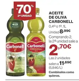 Supercor CARBONELL Aceite de oliva oferta