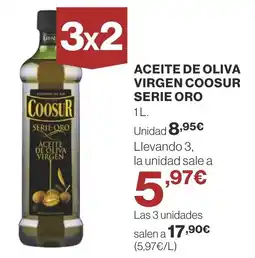 Supercor Aceite de oliva virgen coosur serie oro oferta