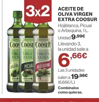 Supercor COOSUR Aceite de oliva virgen extra oferta