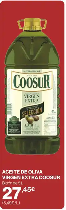 Supercor COOSUR Aceite de oliva virgen extra oferta