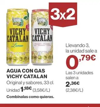 Supercor VICHY CATALAN Agua con gas oferta