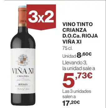 Supercor Vino tinto crianza d.o.ca. rioja viña xi oferta