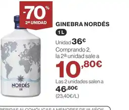 Supercor NORDÉS Ginebra oferta