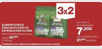 Supercor ULTIMA Alimento seco para gato adulto esterilizado oferta