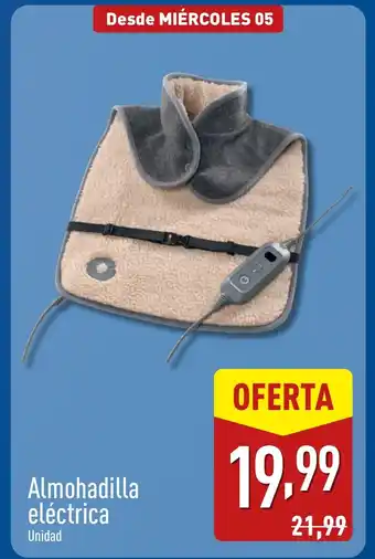 ALDI Almohadilla eléctrica oferta