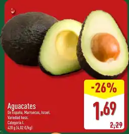 ALDI Aguacates oferta