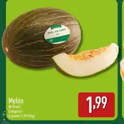 ALDI Melón oferta