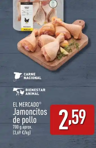 ALDI EL MERCADO Jamoncitos de pollo oferta