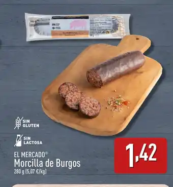 ALDI EL MERCADO Morcilla de Burgos oferta