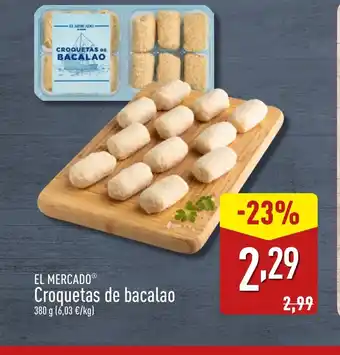 ALDI EL MERCADO Croquetas de bacalao oferta