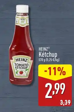 ALDI HEINZ Kétchup oferta