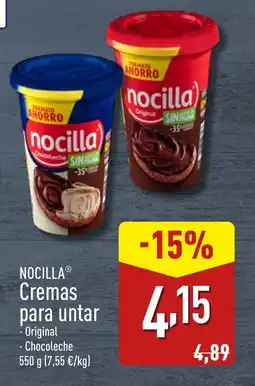 ALDI NOCILLA Cremas para untar oferta