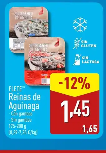 ALDI FLETE Reinas de Aguinaga oferta