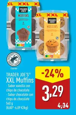 ALDI TRADER JOE'S XXL Muffins oferta