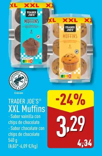 ALDI TRADER JOE'S XXL Muffins oferta