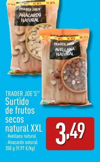 ALDI TRADER JOE'S Surtido de frutos secos natural XXL oferta