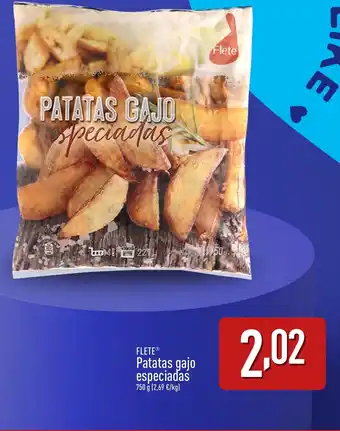 ALDI FLETE Patatas gajo especiadas oferta