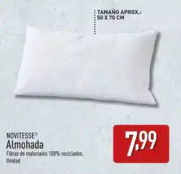 ALDI NOVITESSE Almohada oferta