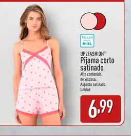 ALDI UP2FASHION Pijama corto satinado oferta