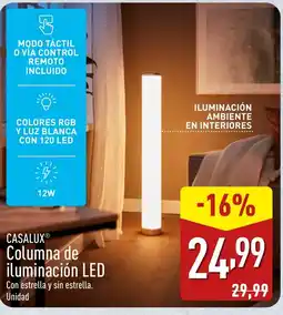 ALDI CASALUX Columna de iluminación LED oferta