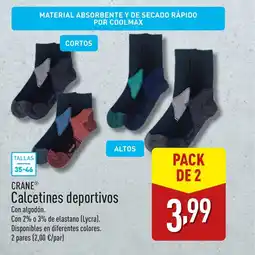 ALDI CRANE Calcetines deportivos oferta