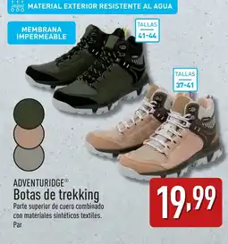 ALDI Botas de trekking oferta