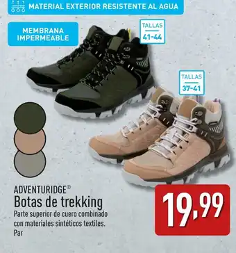 ALDI Botas de trekking oferta