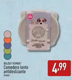 ALDI BALDO Y KIMBA Comedero lento antideslizante oferta