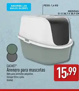 ALDI CACHET Arenero para mascotas oferta