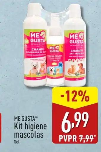 ALDI ME GUSTA Kit higiene mascotas oferta