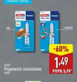 ALDI TESA Pegamento instantáneo oferta