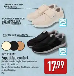 ALDI UP2FASHION Zapatillas confort oferta