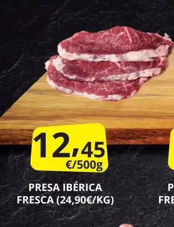 Supermercados MAS Presa ibérica oferta