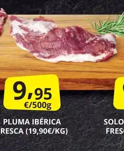 Supermercados MAS Pluma ibérica fresca oferta