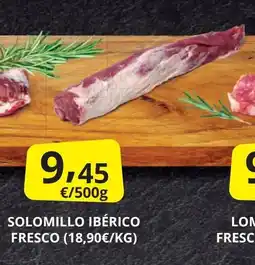 Supermercados MAS Solomillo ibérico fresco oferta