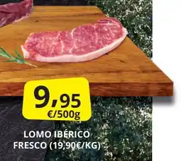 Supermercados MAS Lomo ibérico fresco oferta