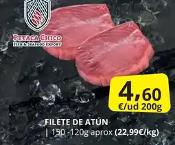 Supermercados MAS Filete de atún oferta