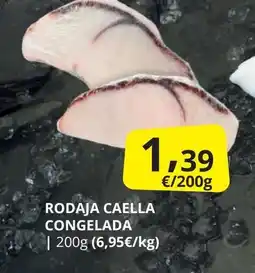 Supermercados MAS Rodaja caella congelada oferta