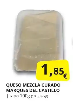 Supermercados MAS Queso mezcla curado marques del castillo oferta