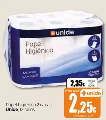 Unide Supermercados Unide - papel higiénico oferta