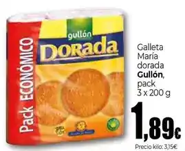 Unide Supermercados Gullón - galleta maría dorada oferta