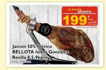Cash Ecofamilia Jamón 50% Ibérico Bellota Isidro González Revilla oferta
