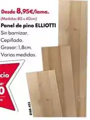 BricoCentro Panel de pino elliotti oferta