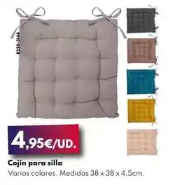 BricoCentro Cojin para silla oferta