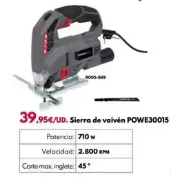 BricoCentro Sierra de vaivén powe30015 oferta