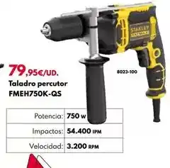 BricoCentro Taladro percutor fmeh750k-qs oferta