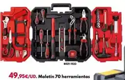 BricoCentro Maletín 70 herramientas oferta