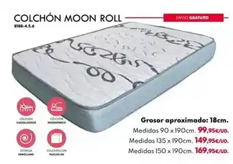 BricoCentro Colchón moon roll oferta