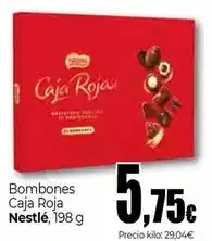 Unide Supermercados Nestlé - bombones caja roja oferta