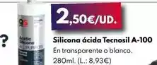 BricoCentro Silicona ácida tecnosil a-100 oferta